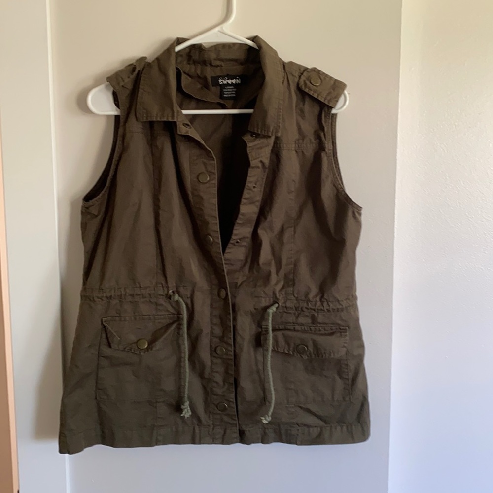 Military Green Vest